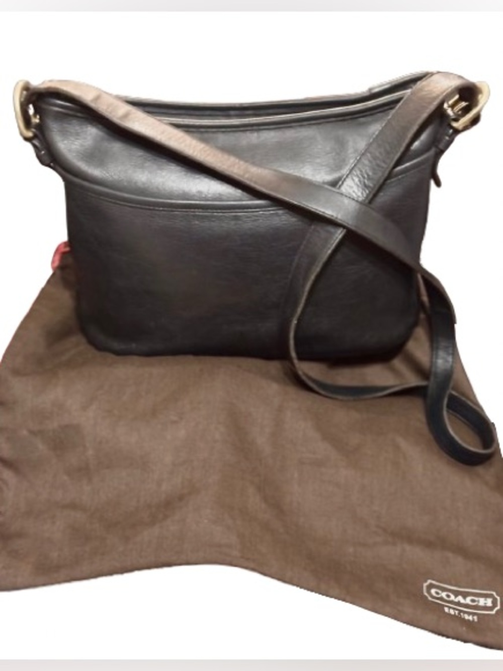 Coach 4143 Vintage 1994 Worth Bag Crossbody USA Made (Black) Uncommon - GUC